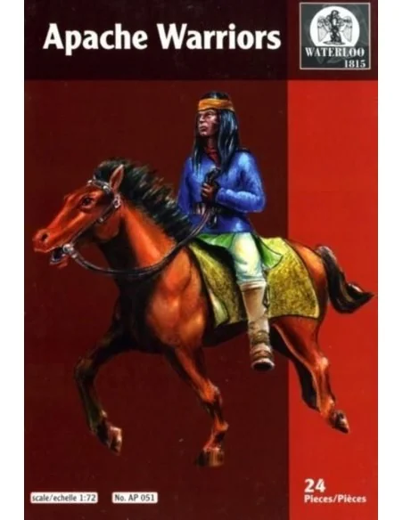 Apache warriors, 1/72 - WATERLOO 1815 AP051