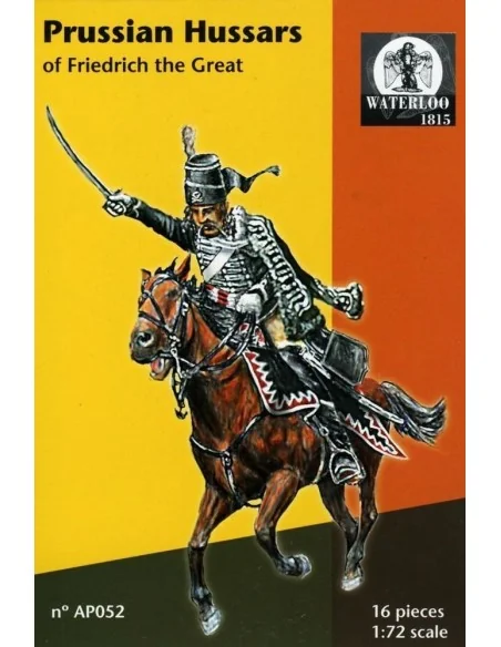 [NO_DESC] Prussian Hussars of Fredrich the Great, 1/72 - WATERLOO 1...