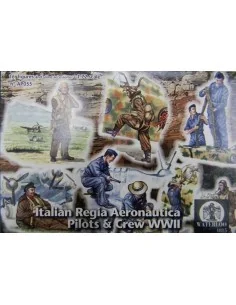 Italian Regia Aeronautica Pilots & Crew, 1/72 - WATERLOO 1815 AP055