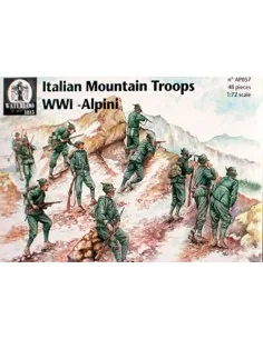 Italian Mountain Troops WWI - Alpini, 1/72 - WATERLOO 1815 AP057