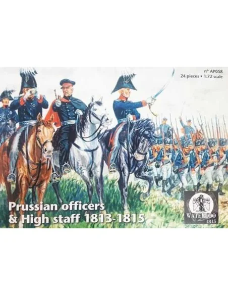 Prussian Officers & High staff 1813-1815, 1/72 - WATERLOO 1815 AP058