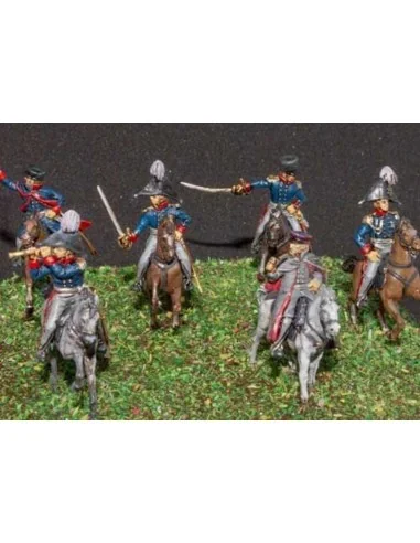 Prussian Officers & High staff 1813-1815, 1/72 - WATERLOO 1815 AP058