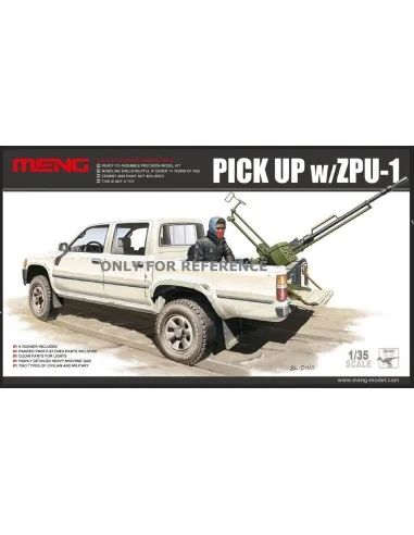 Pick UP w/ZPU-1, 1/35 - MENG-Model VS-001