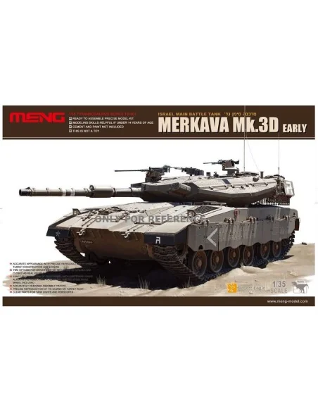 Merkava Mk.3D Early, 1/35 - MENG-Model TS-001