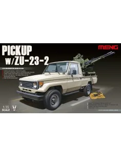 Pickup w/ZU-23-2, 1/35 - MENG-Model VS-004
