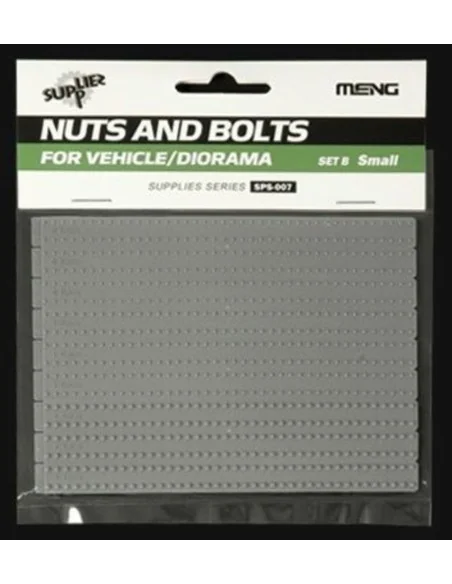Nuts and Bolts SET B (small), 1/35 - MENG-Model SPS-007