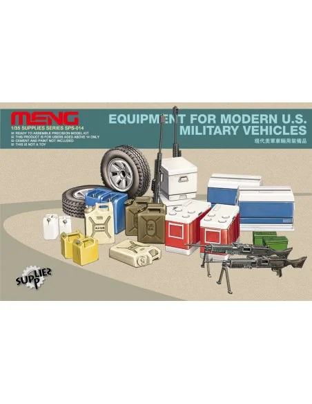 [NO_DESC] Equipment for modern U.S.Military vehicl, 1/35 - MENG-Mod...