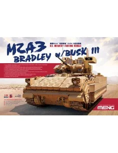 U.S. Infantry Fighting Vehicle M2A3 Bradley w/Busk III, 1/35 - MENG...