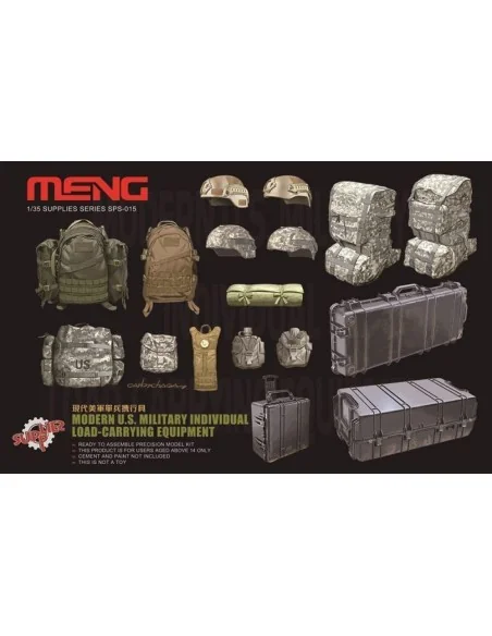[NO_DESC] Modern U.S. Military individual load-car, 1/35 - MENG-Mod...
