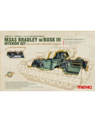 U.S.Cavalry Fighting Vehicle M3A3 InterS, 1/35 - MENG-Model SPS-017