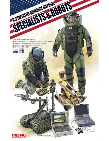 U.S. explosive ordnance disposal special, 1/35 - MENG-Model HS-003