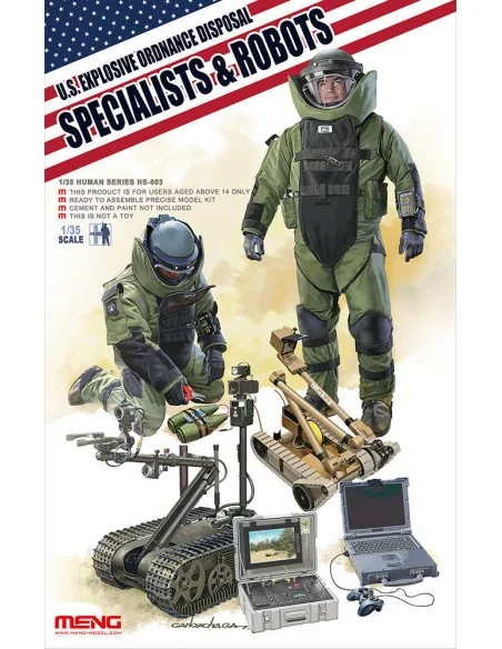 U.S. explosive ordnance disposal special, 1/35 - MENG-Model HS-003