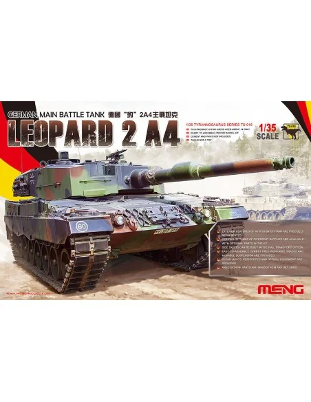 German Main Battle Tank Leopard 2 A4, 1/35 - MENG-Model TS-016