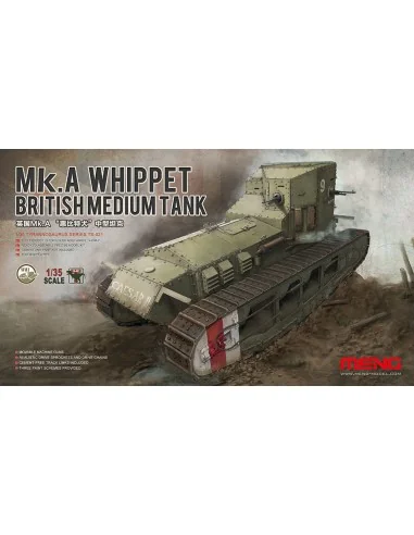 British Medium Tank Mk.A Whippet, 1/35 - MENG-Model TS-021