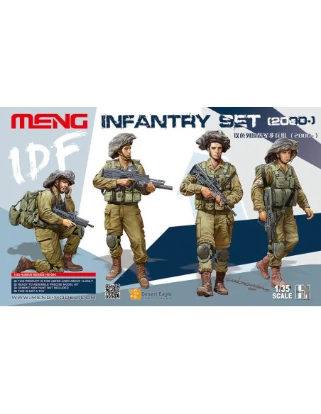 IDF Infantry Set (2000-), 1/35 - MENG-Model HS-004