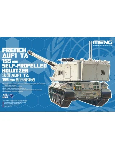 French Auf1 TA 155mm SELF-Propelled Howi, 1/35 - MENG-Model TS-024