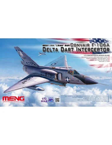 [NO_DESC] CONVAIR F-106A Delta Dart Interceptor, 1/72 - MENG-Model ...
