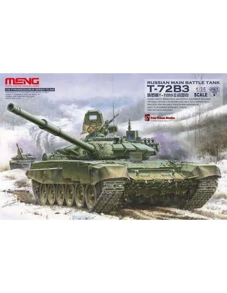 [NO_DESC] Russian Main Battle Tank T-72B3, 1/35 - MENG-Model TS-028