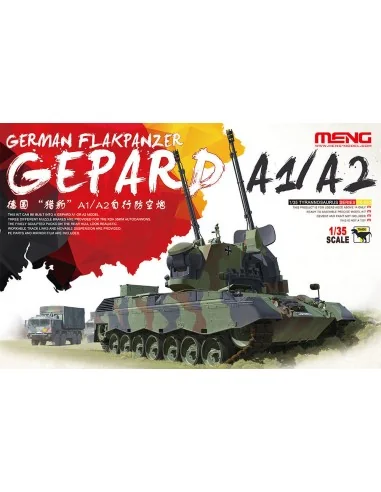 German Flakpanzer Gepard A1/A2, 1/35 - MENG-Model TS-030