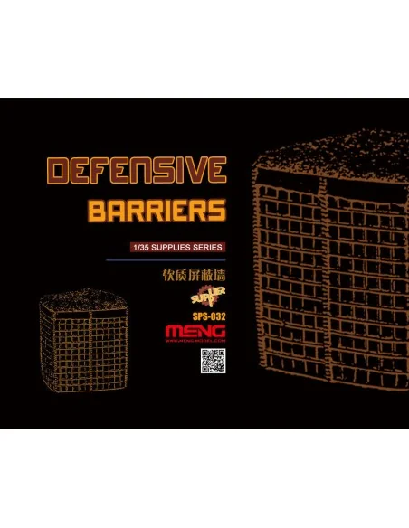 Defensive Barriers (Resin), 1/35 - MENG-Model SPS-032