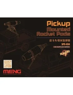 Pickup Mounted Rocket Pods (Resin), 1/35 - MENG-Model SPS-034