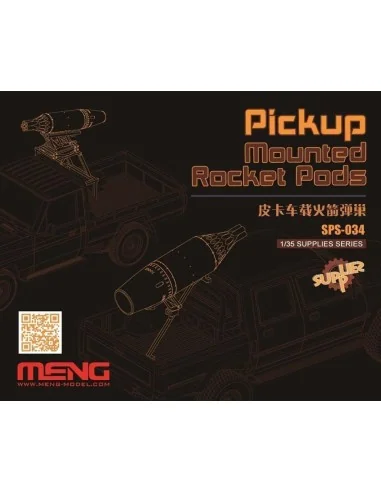 [NO_DESC] Pickup Mounted Rocket Pods (Resin), 1/35 - MENG-Model SPS...