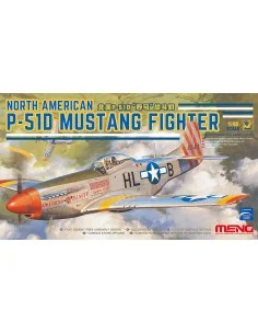 North American P-51D Mustang Fighter, 1/48 - MENG-Model LS-006