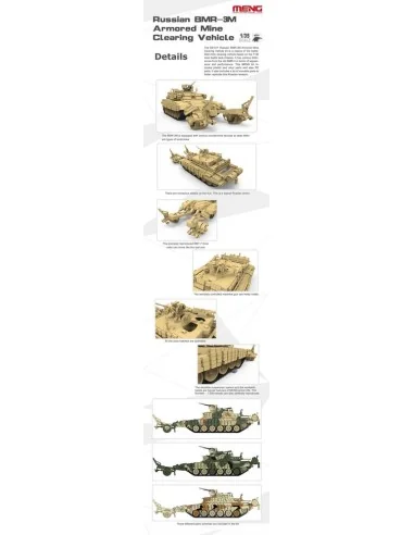 Russian BMR-3M Armored Mine Clearing Veh, 1/35 - MENG-Model SS-011