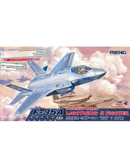 [NO_DESC] F-35A Lockheed Martin Lightning II Fight, 1/48 - MENG-Mod...