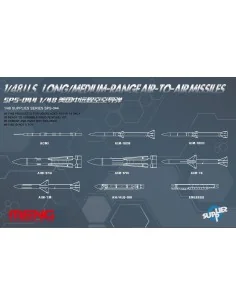 U.S.Long/Medium-range Air-to-air Missile, 1/48 - MENG-Model SPS-044