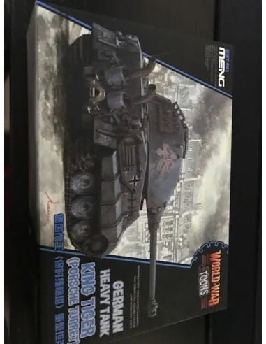German Heavy Tank King Tiger (Porsche Turret)(cartoon model) - MENG...