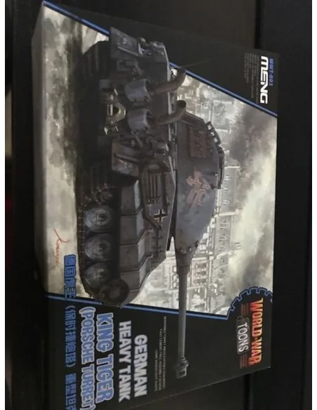 German Heavy Tank King Tiger (Porsche Turret)(cartoon model) - MENG...
