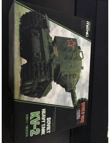 Soviet Heavy Tank KV-2 (cartoon model) - MENG-Model WWT-004