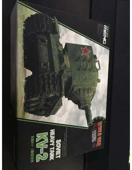 Soviet Heavy Tank KV-2 (cartoon model) - MENG-Model WWT-004
