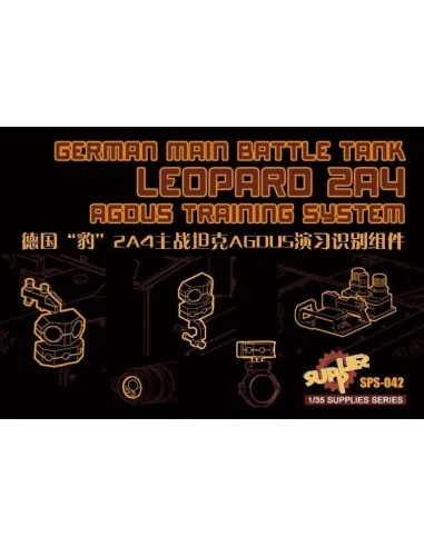 German Main Battle Tank Leopard 2A4 AGDUS Training System (Resin), ...