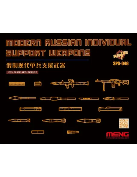 Modern Russian Individual Support Weapon (resin), 1/35 - MENG-Model...