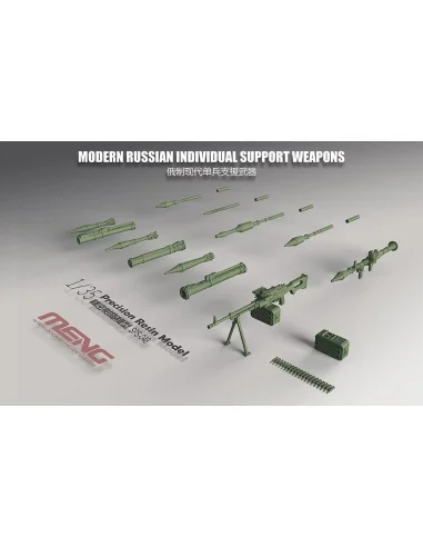 Modern Russian Individual Support Weapon (resin), 1/35 - MENG-Model...
