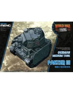 [NO_DESC] German Medium Tank Panzer III(Cartoon - MENG-Model WWT-005