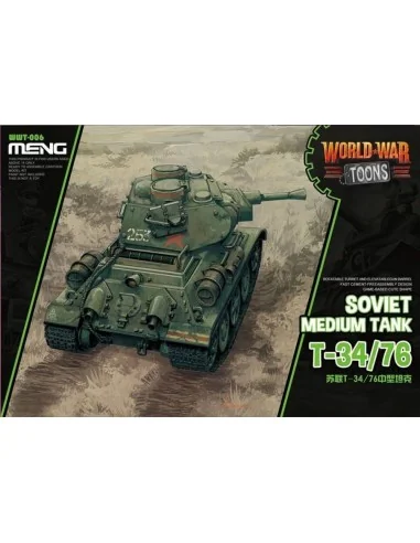 Soviet Medium Tank T-34/76(Cartoon Model - MENG-Model WWT-006