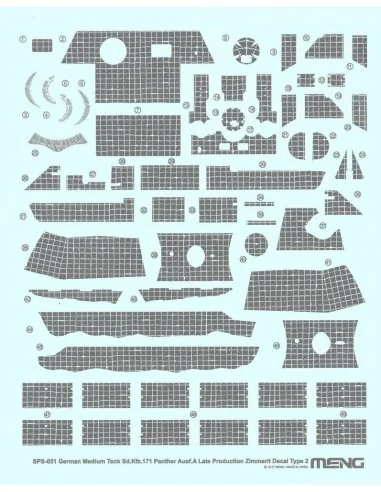 German Medium Tank Sd.Kfz.171 Panther, 1/35 - MENG-Model SPS-051