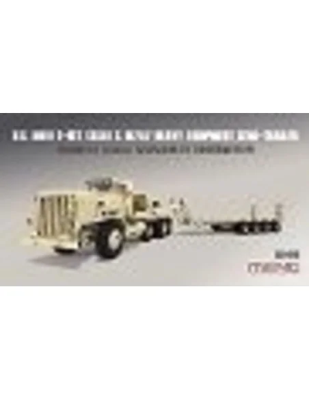 U.S. M911 C-HET(8x6)& M747 Heavy Equipme Semi-Trailer, 1/35 - MENG-...