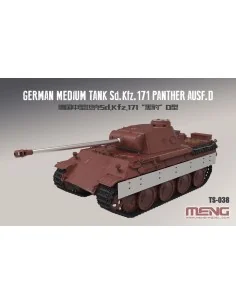 German Medium Tank Sd.Kfz.171 Panther Ausf.D, 1/35 - MENG-Model TS-038 2