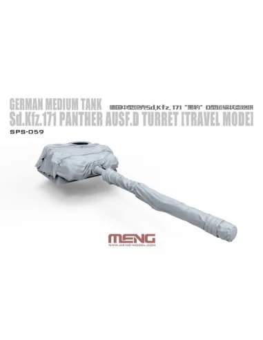 German Medium Tank Sd.Kfz.171 Panther Ausf.D Turret(Travel Mode)(RE...