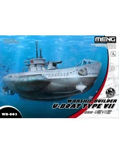 Warship Builder- U-Boat Type VII (Cartoon Model) - MENG-Model WB-003
