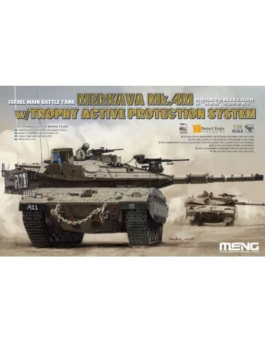Israel Main Battle Tank merkava Mk.4M w/Trophy Active Protection Sy...