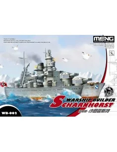 Warship Builder-Scharnhorst(cartoonized model kit) - MENG-Model WB-002