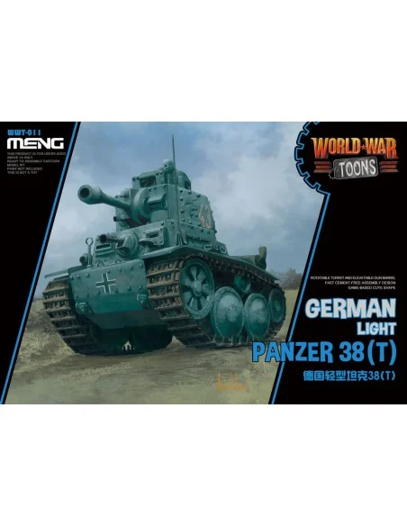 German Light Panzer 38(T) (CartoonModel) - MENG-Model WWT-011