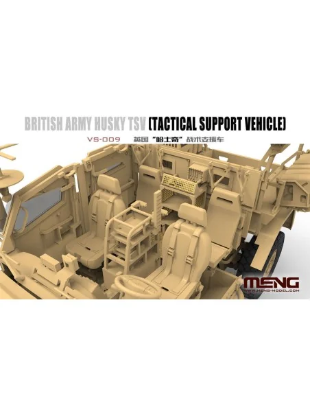 British Army Husky TSV (Tactical Support Vehicle), 1/35 - MENG-Mode...