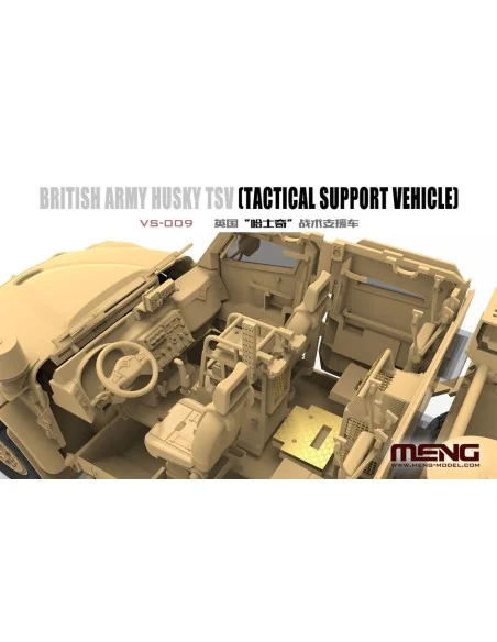 British Army Husky TSV (Tactical Support Vehicle), 1/35 - MENG-Mode...