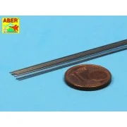 Steel round 0,3mm length 250mmx12pcs - Aber Models SR 03